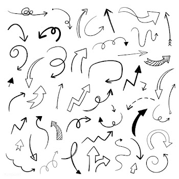 Hand drawn arrow illustration collection | Free stock vector - 558676