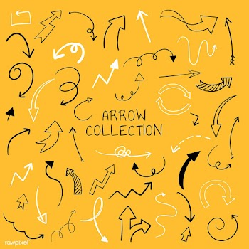 Hand drawn arrow illustration collection | Free stock vector - 558686