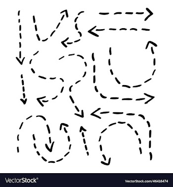 hand drawn arrows pack icon