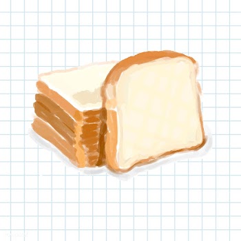 Hand drawn bread watercolor style | Free stock vector - 393364
