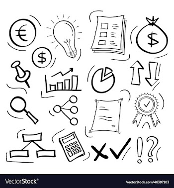 hand drawn business concept icon