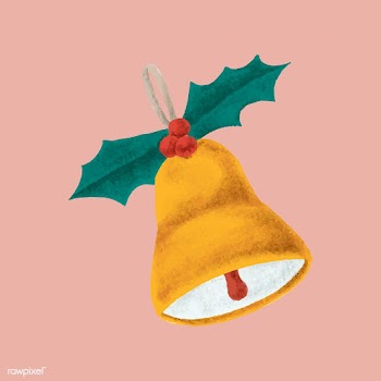 Hand drawn Christmas bell illustration | Free stock vector - 488685