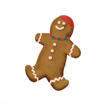 Hand drawn Christmas ginger bread cookie | Free stock vector - 488767
