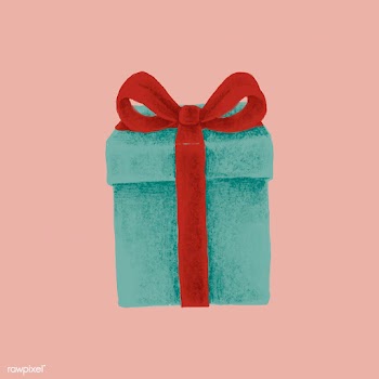 Hand drawn Christmas present illustration | Free stock vector - 488789