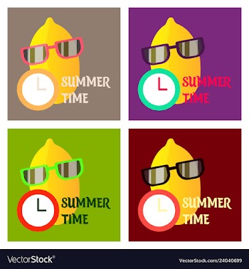Hand drawn cool lemon with glasses isolated on vector image