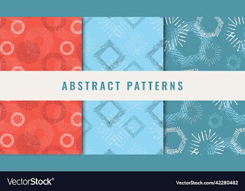 hand drawn cute abstract patterns