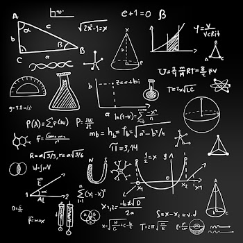 Hand drawn design scientific formulas Free Vector