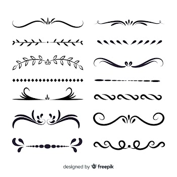 Hand-drawn divider collection Free Vector