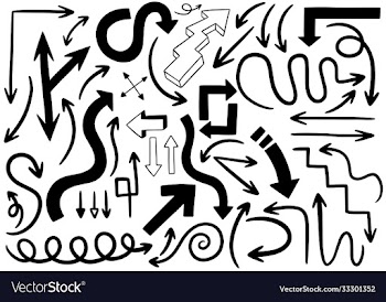 hand drawn doodle design elements drawn