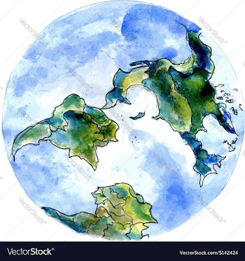 Hand Drawn Earth3 vector image