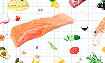 Hand drawn food ingredients watercolor style | Free stock vector - 393096