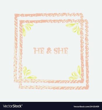 Hand drawn frame floral wreath with leaves for vector image