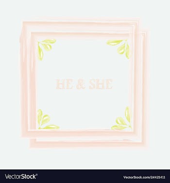Hand drawn frame floral wreath with leaves for vector image