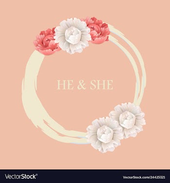 Hand drawn frame floral wreath with leaves for vector image