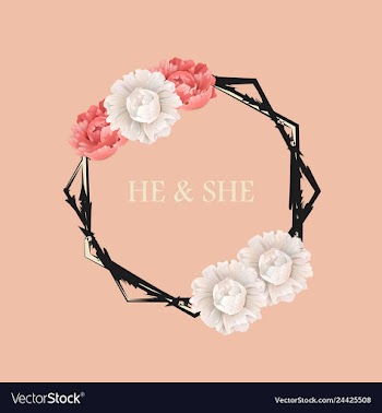 Hand drawn frame floral wreath with leaves for vector image