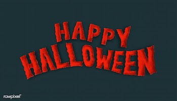 Hand drawn Happy Halloween typography | Free stock vector - 469140