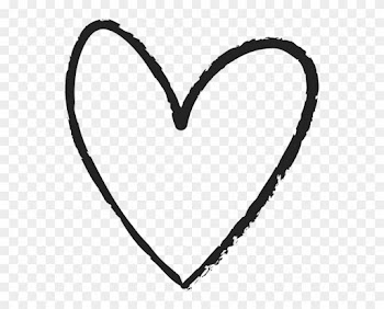 Hand Drawn Line Art Heart