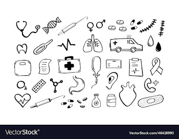 hand drawn medical icon