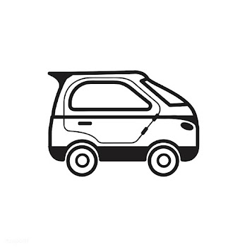 Hand drawn microcar illustration | Free stock vector - 445087