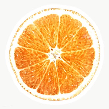 Hand drawn orange sticker overlay with a white border | Free  transparent png - 2346723