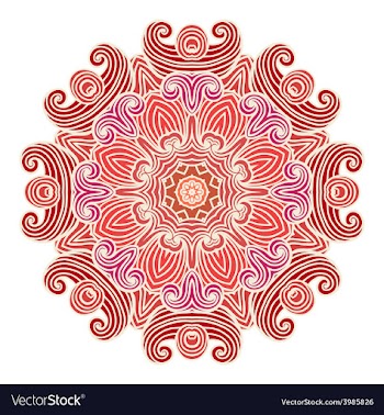  					Hand drawn ornamental background vector image														
