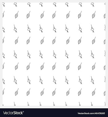 hand drawn ornaments seamless pattern