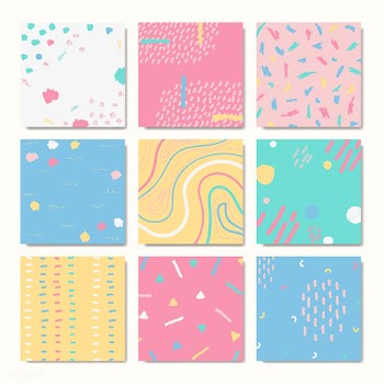 Hand drawn patterned backgrounds | Free stock vector - 579710