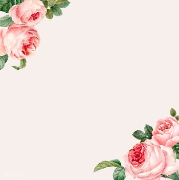 Hand drawn pink roses frame on beige backgrou.. | Free stock vector - 543285