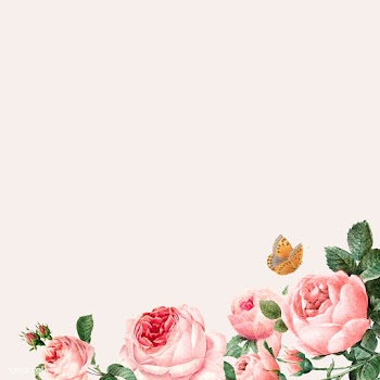 Hand drawn pink roses frame on beige backgrou.. | Free stock vector - 543307