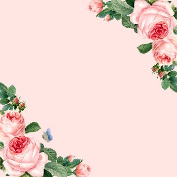 Hand drawn pink roses frame on pastel pink ba.. | Free stock vector - 543306