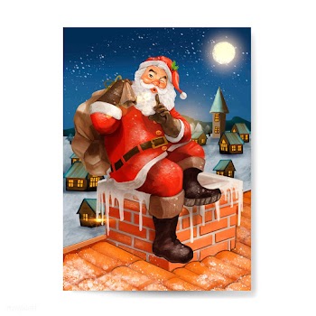 Hand drawn Santa Claus making a silence gestu.. | Free stock vector - 520262