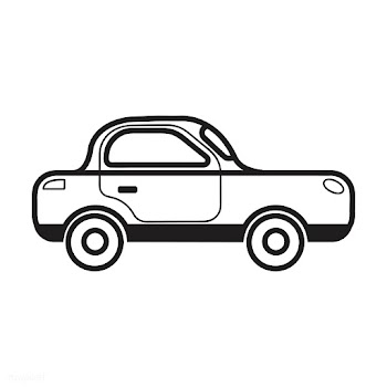 Hand drawn sedan car illustration | Free stock vector - 445100
