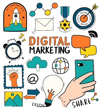 Hand drawn set of digital marketing symbols i.. | Free stock vector - 472228