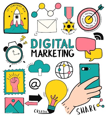 Hand drawn set of digital marketing symbols i.. | Free stock vector - 472239