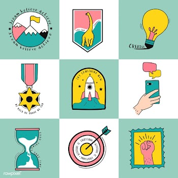 Hand drawn set of idea and business symbols i.. | Free stock vector - 472225