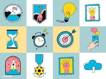 Hand drawn set of idea and business symbols i.. | Free stock vector - 472229