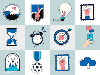 Hand drawn set of idea and business symbols i.. | Free stock vector - 472263