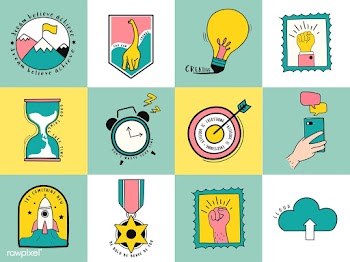 Hand drawn set of idea and business symbols i.. | Free stock vector - 472288