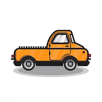 Hand drawn small truck illustration | Free stock vector - 445106