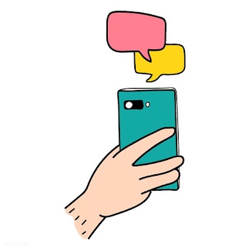 Hand drawn social media addiction concept ill.. | Free stock vector - 472245