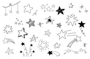 Hand drawn stars collection | Free stock vector - 580394