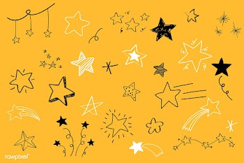 Hand drawn stars collection | Free stock vector - 580401