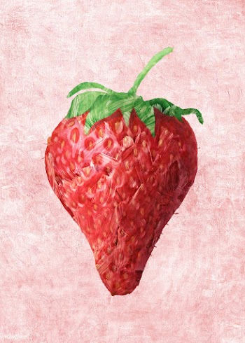 Hand drawn strawberry fruit design element | Free  illustration - 2352970