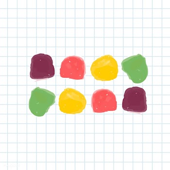 Hand drawn sweets watercolor style | Free stock vector - 393134