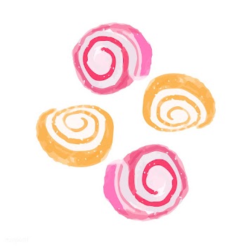 Hand drawn sweets watercolor style | Free stock vector - 393223