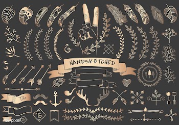 Hand drawn travel design | Free stock vector - 547384