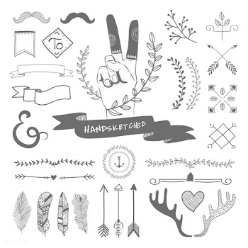 Hand drawn travel design | Free stock vector - 547387