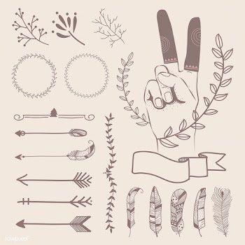 Hand drawn travel design | Free stock vector - 547403