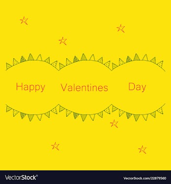 Hand drawn valentines day ornaments abstract icon vector image