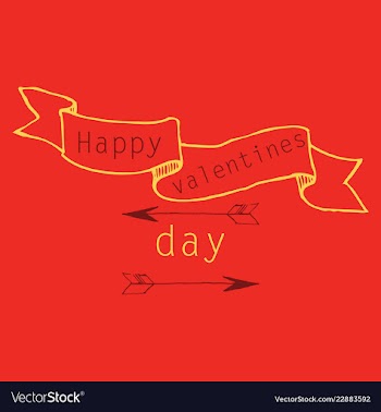 Hand drawn valentines day ornaments abstract icon vector image